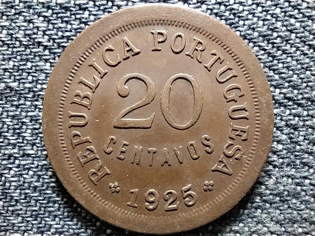 Portugália 20 Centavos 1925