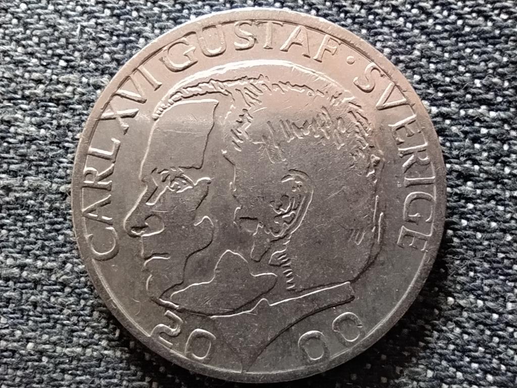 Svédország XVI. Károly Gusztáv (1973-) 1 Korona 2000 B