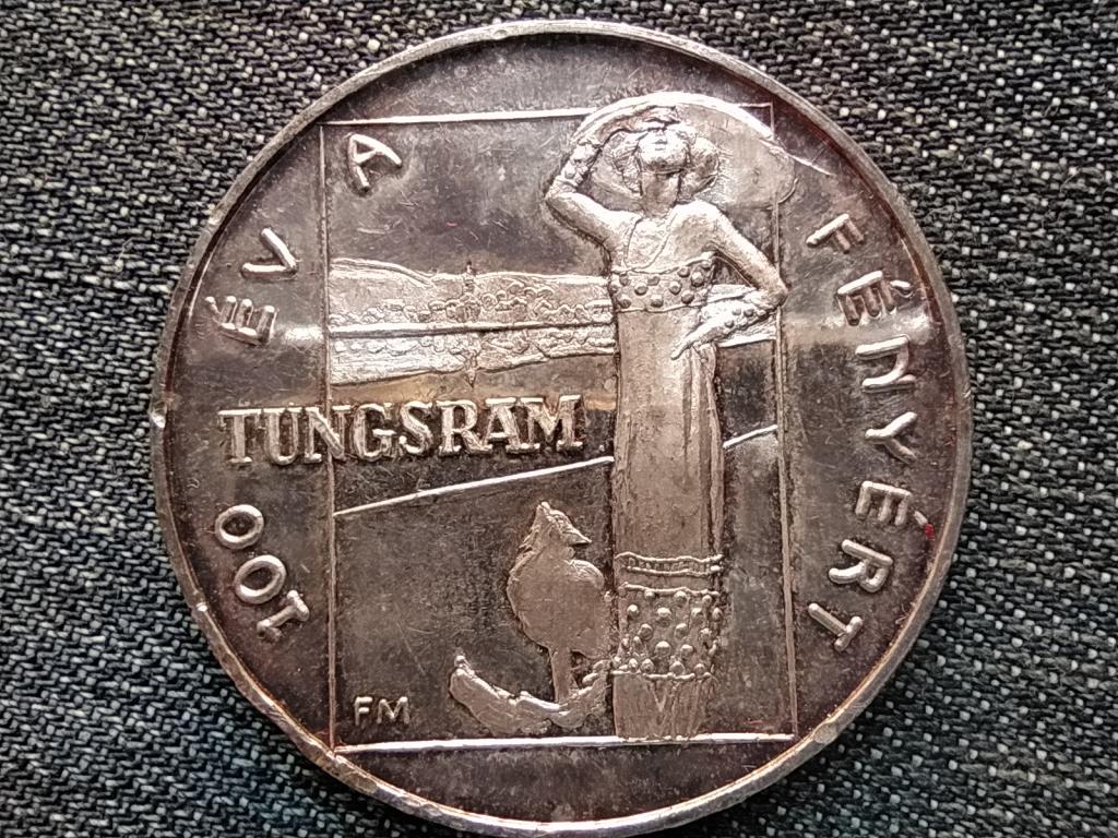 Tungsram 100 év a fényért 1896-1996 érem