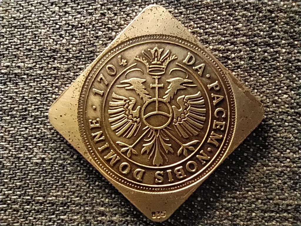 Németország Ulm guldentalllér 1704 Da Pacem Nobis Domine másolat .835 ezüst