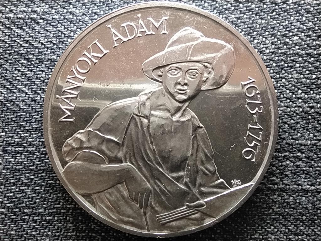 Mányoki Ádám .640 ezüst 200 Forint 1977 BP BU