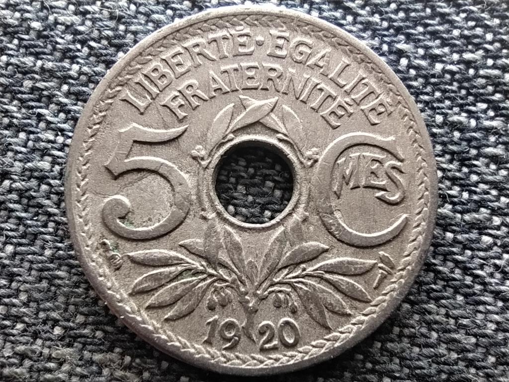 Franciaország Harmadik Köztársaság 5 Centimes 1920