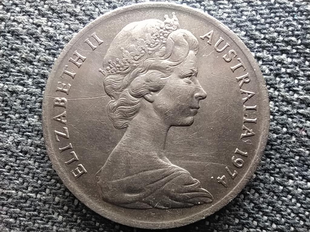 Ausztrália II. Erzsébet (1952-) 10 Cent 1974
