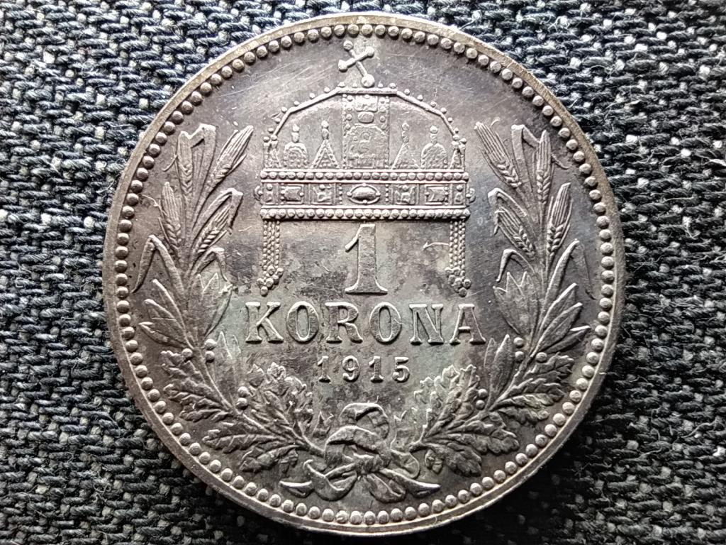 Osztrák-Magyar .835 ezüst 1 Korona 1915 KB