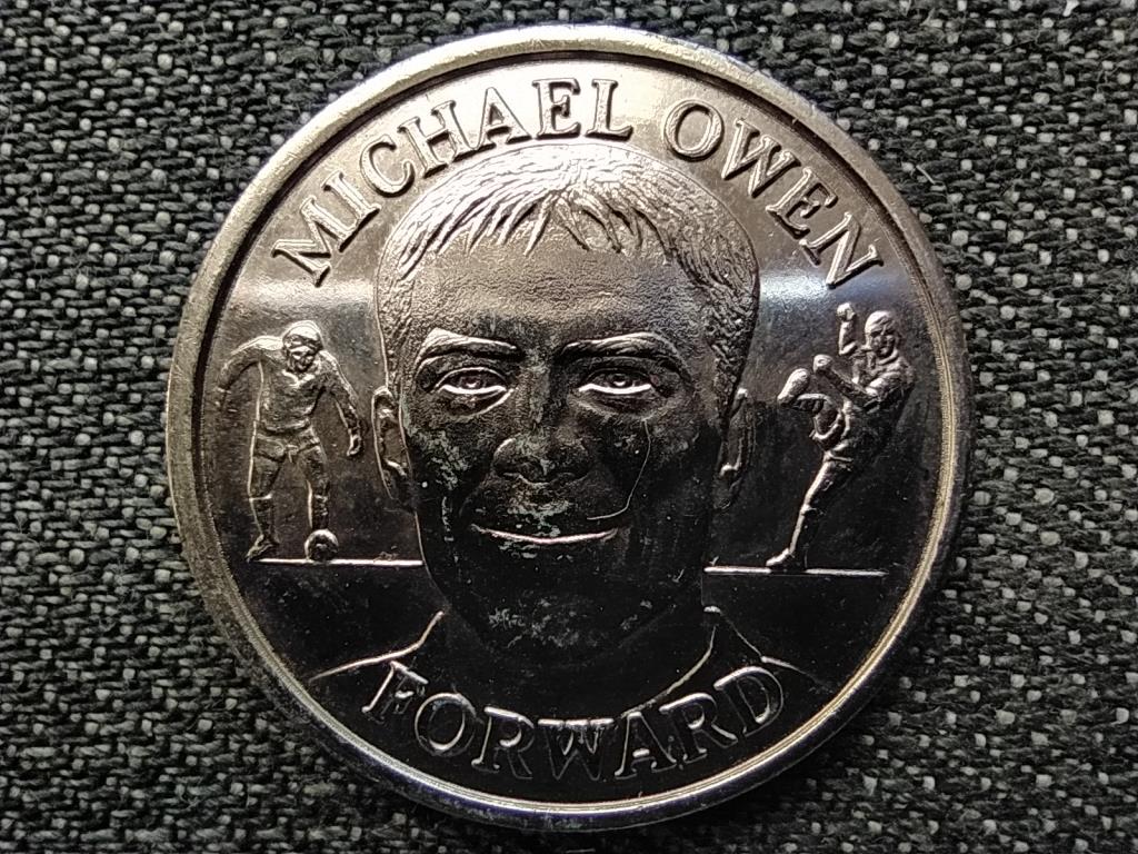Anglia A hivatalos angliai osztagérem-gyűjtemény 1998 Michael Owen 1998