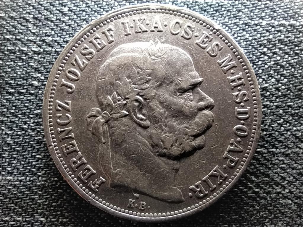 Ferenc József (1848-1916) .900 ezüst 5 Korona 1909 KB