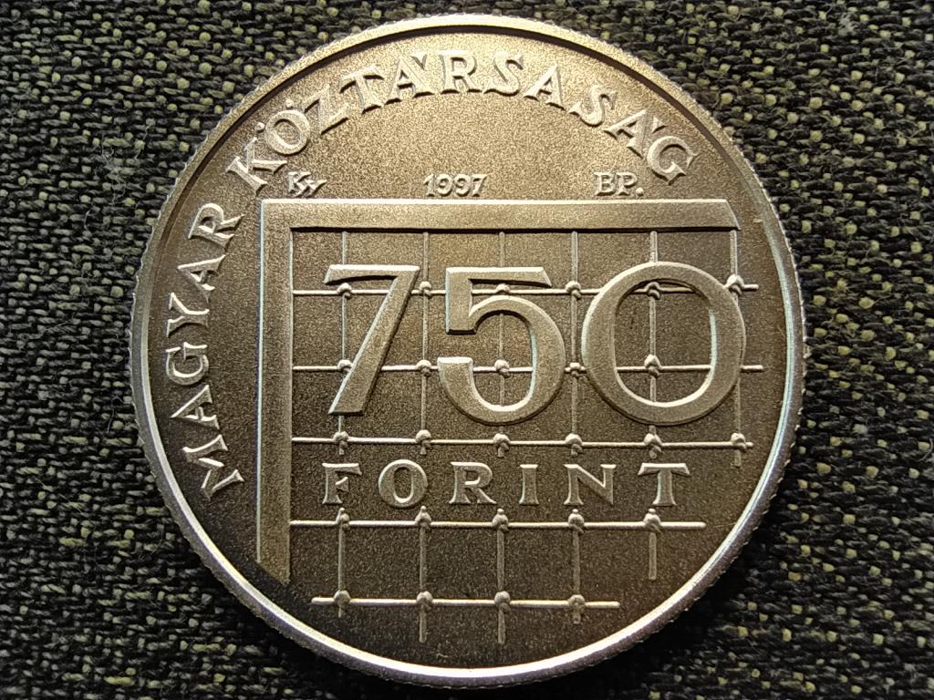 1998-as Labdarúgó VB - Franciaország .500 ezüst 750 Forint 1997 BP BU