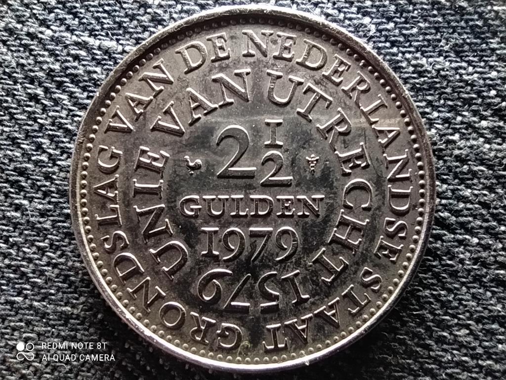 Hollandia 400 éves az Utrechti Unió 2 1/2 Gulden 1979