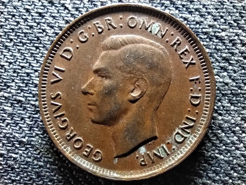 Ausztrália VI. György (1936-1952) 1/2 Penny 1945