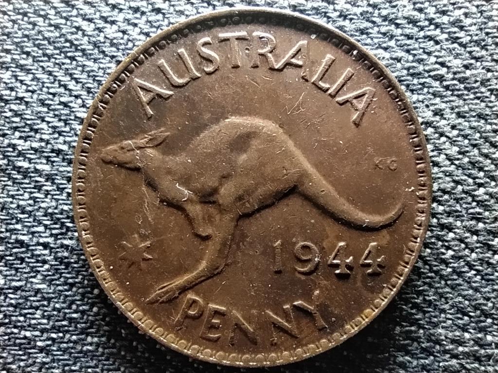 Ausztrália VI. György (1936-1952) 1 Penny 1944 .