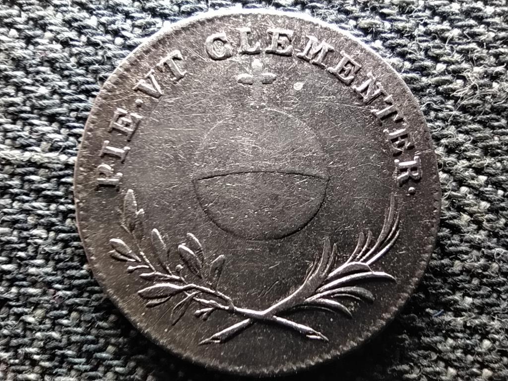 Karolina Auguszta magyar királyné koronázása Pozsony, 1825.09.25 ezüst koronázási zseton