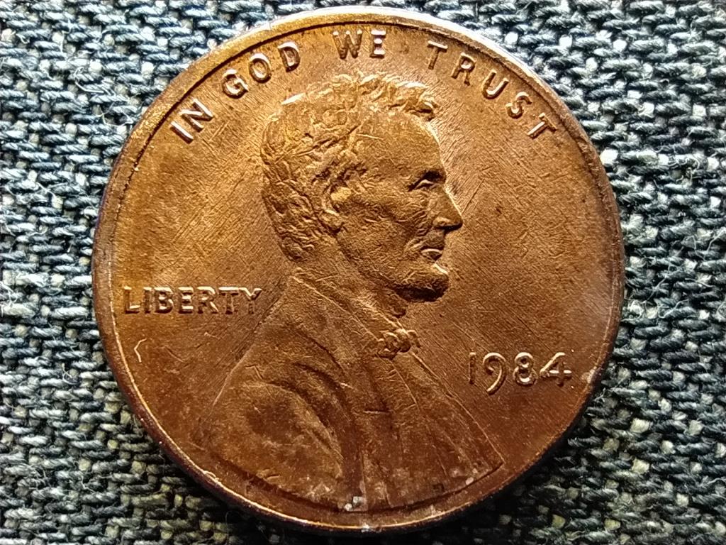 USA Lincoln Emlékmű 1 Cent 1984 