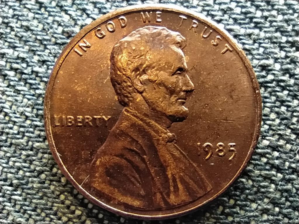 USA Lincoln Emlékmű 1 Cent 1985 