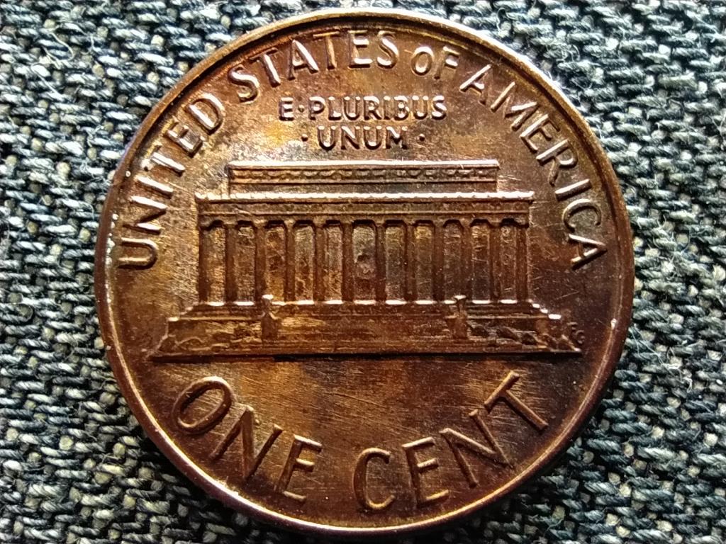USA Lincoln Emlékmű 1 Cent 1988 