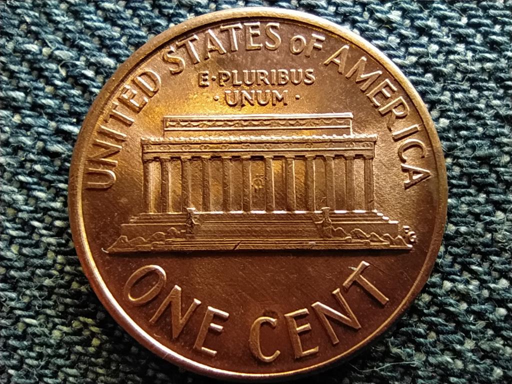 USA Lincoln Emlékmű 1 Cent 1991