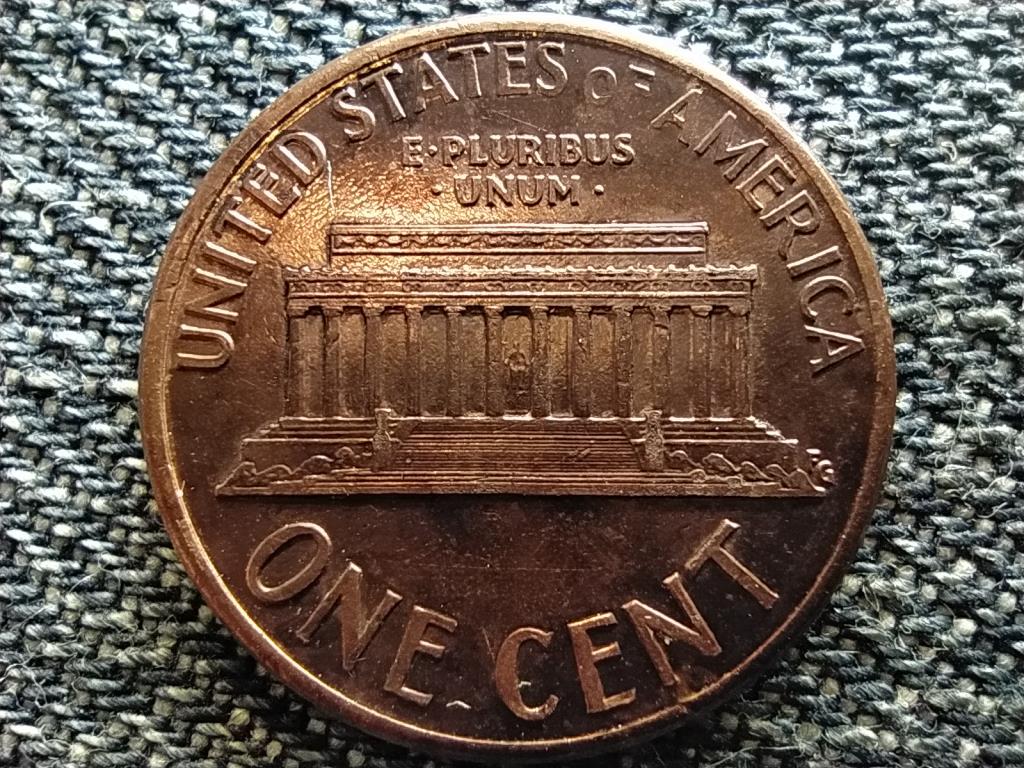 USA Lincoln Emlékmű 1 Cent 1992 