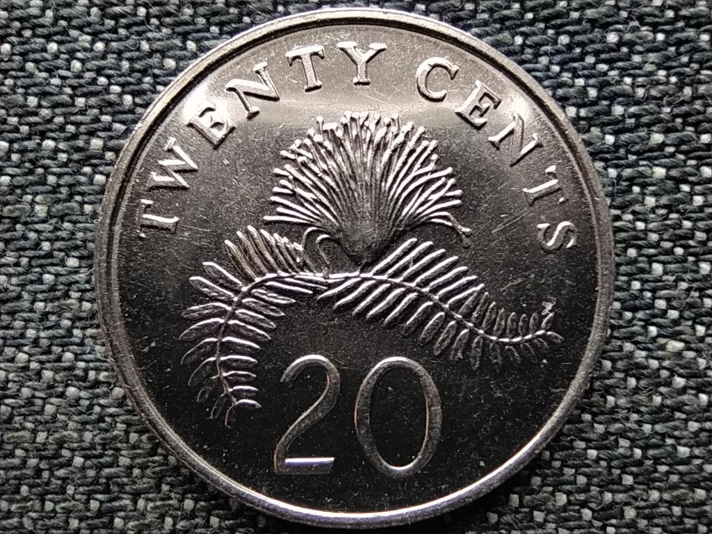 Szingapúr 20 cent 1991