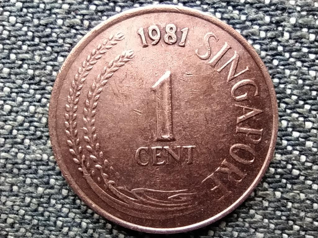 Szingapúr 1 cent 1981