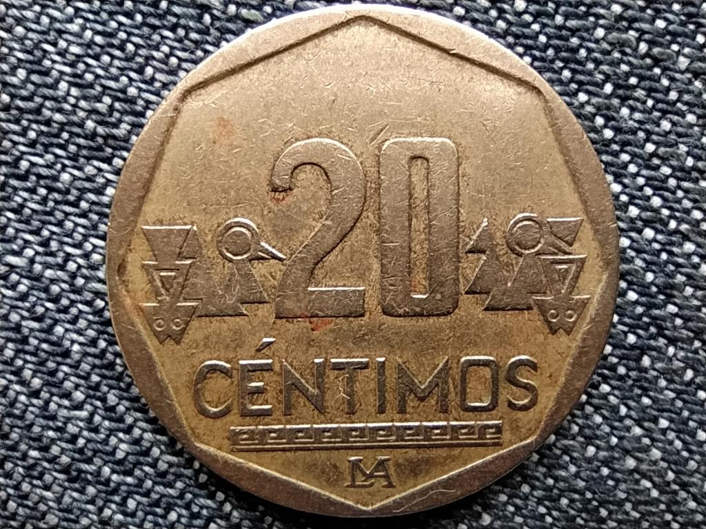Peru 20 céntimo 2007 LM