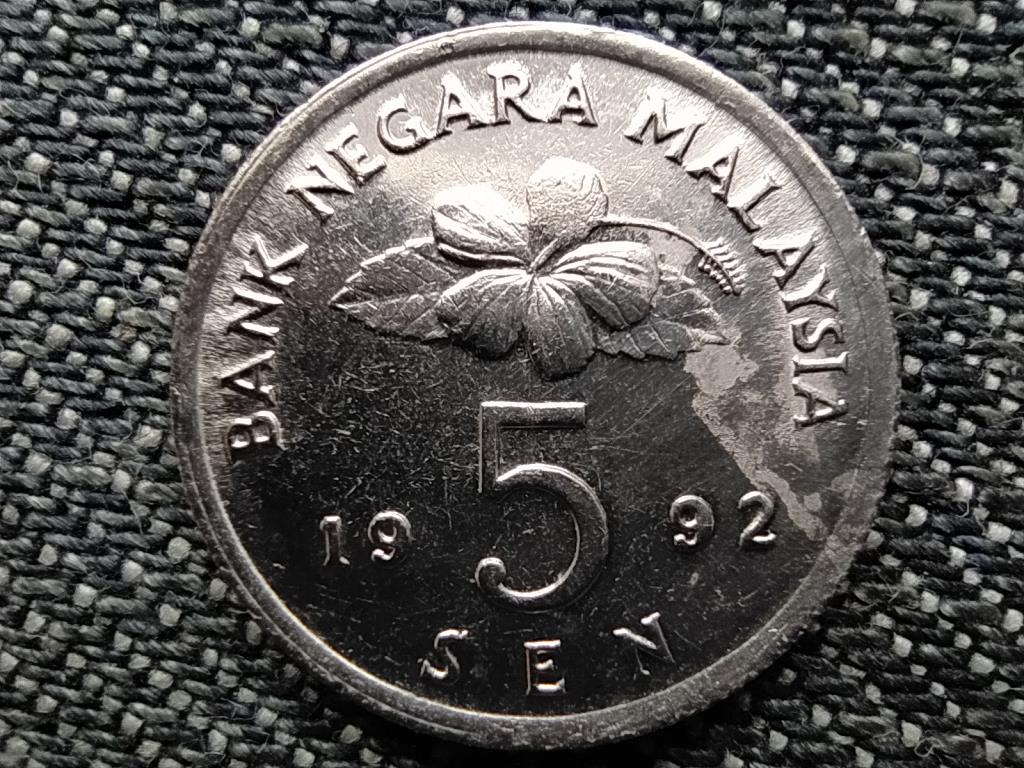 Malajzia 5 sen 1992
