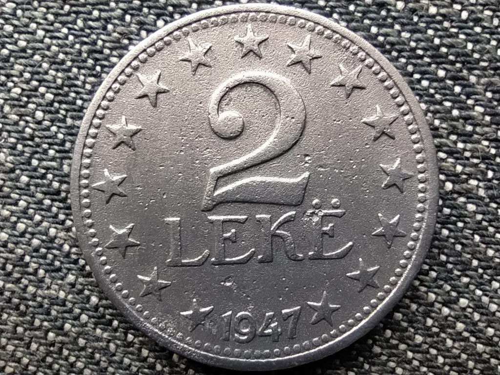 Albánia 2 lek 1947