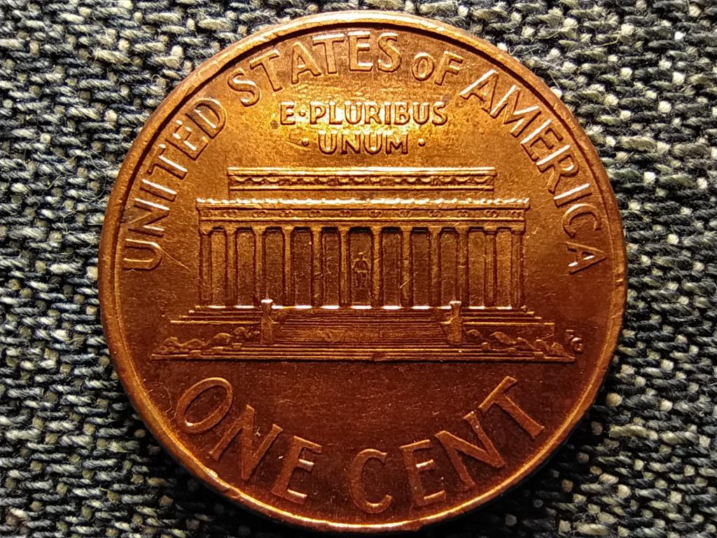 USA Lincoln Emlékmű 1 Cent 2002