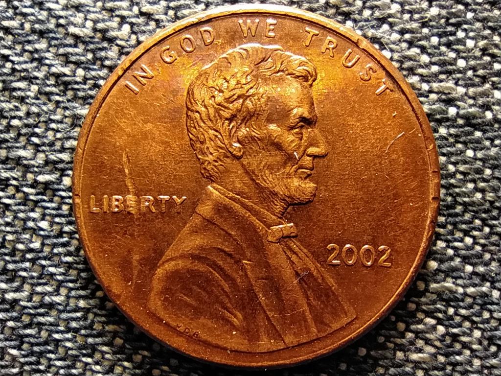 USA Lincoln Emlékmű 1 Cent 2002