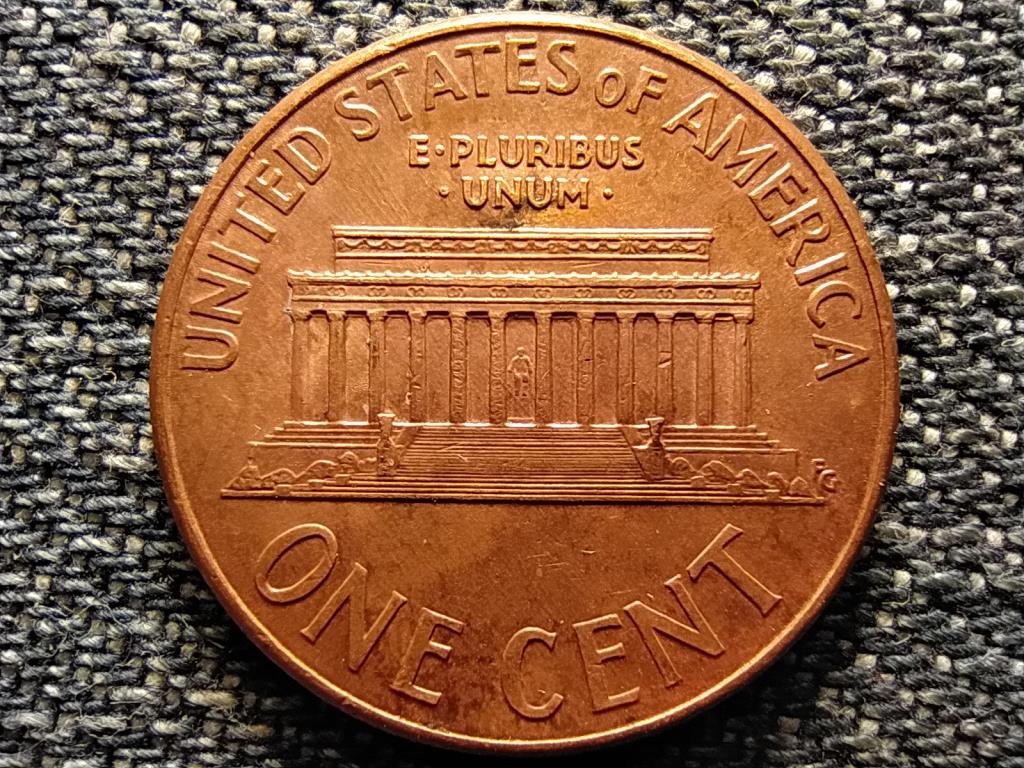 USA Lincoln Emlékmű 1 Cent 2004 D