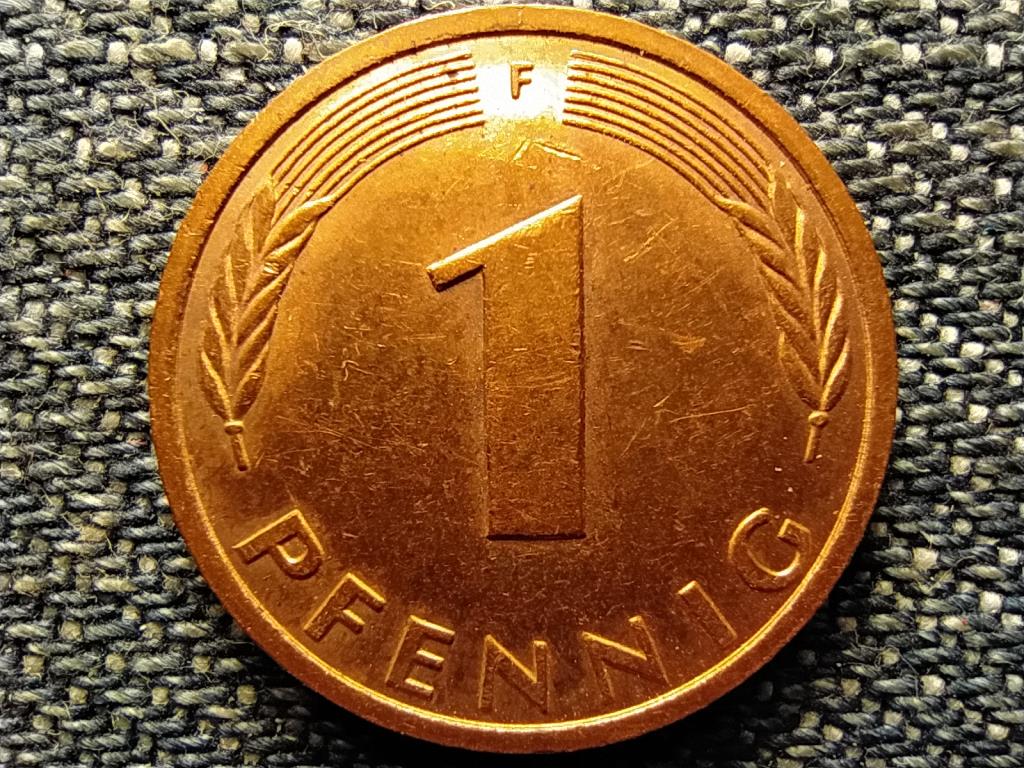 Németország NSZK (1949-1990) 1 Pfennig 1987 F