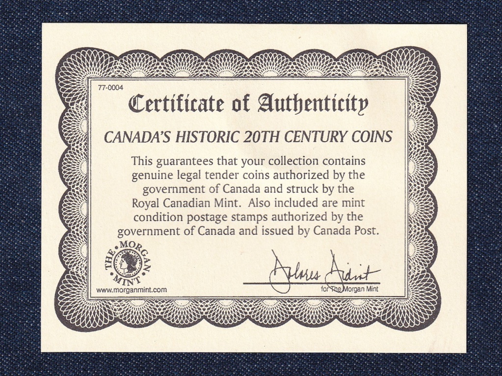 Kanada 20. századi történelme jeges búvár 1 dollár 1996 + EXPO 67 bélyeg szett