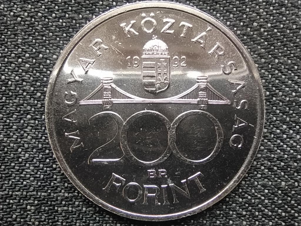 Harmadik Magyar Köztársaság (1989-napjainkig) ezüst 200 Forint 1992 BP London UNC