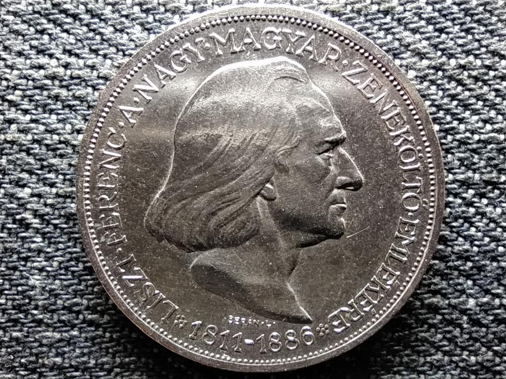 Liszt Ferenc .640 ezüst 2 Pengő 1936 BP