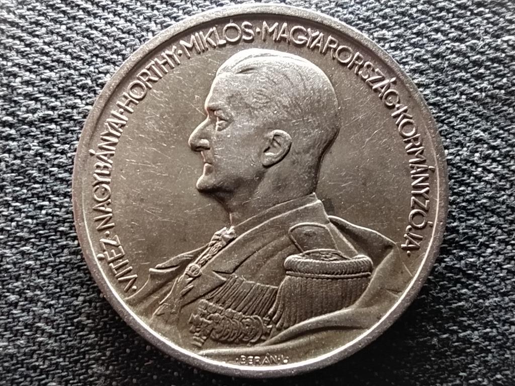 Horthy Miklós .640 ezüst 5 Pengő 1939 BP
