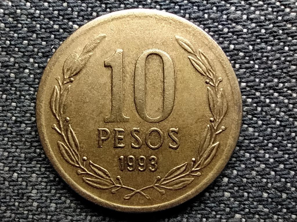 Chile 10 peso 1993 So