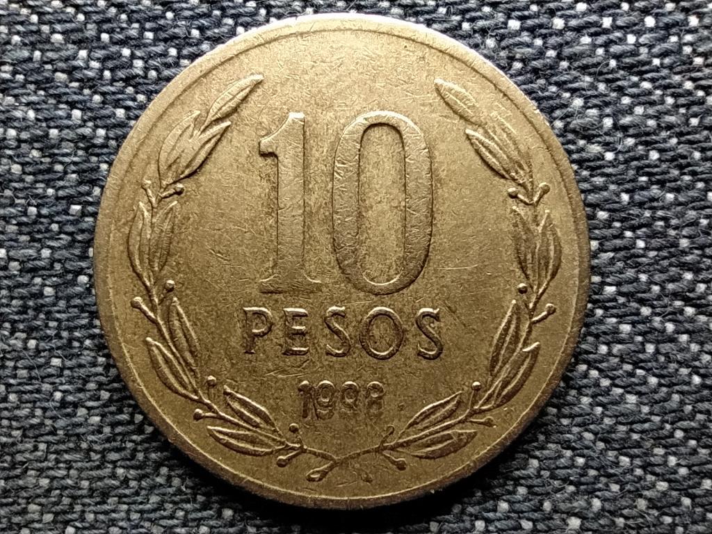 Chile 10 peso 1998 So