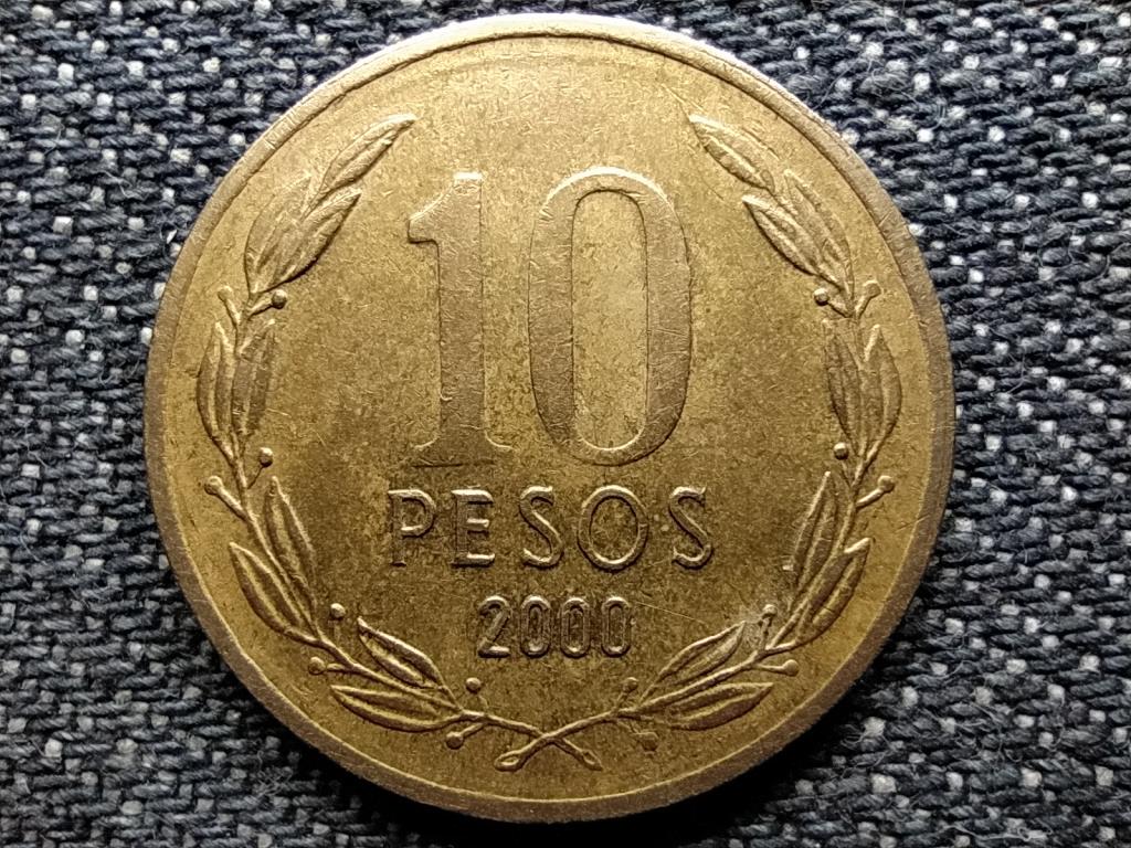 Chile 10 peso 2000 So