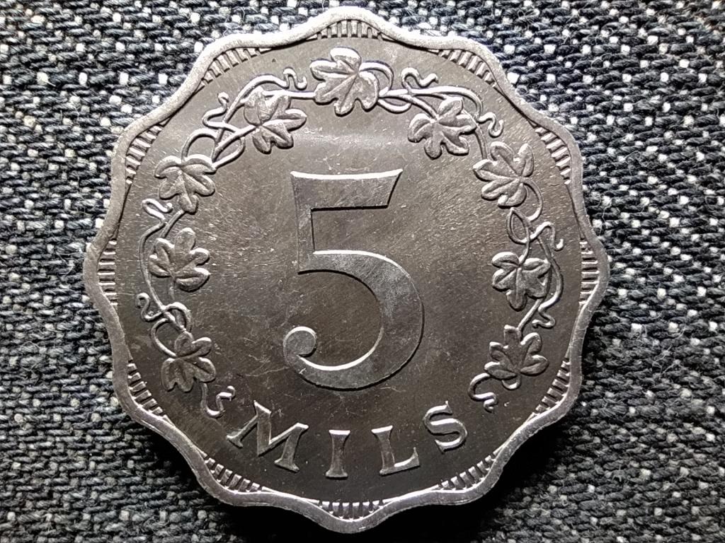 Málta 5 mil 1972