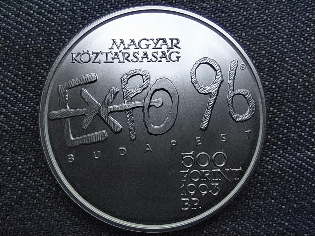 EXPO 96 .925 ezüst 500 Forint 1993 BP BU