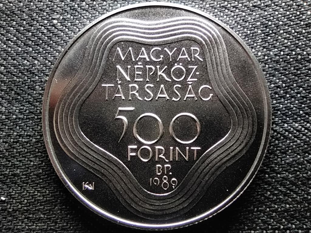 XXV. Nyári Olimpiai Játékok Barcelona .900 ezüst 500 Forint 1989 BP BU