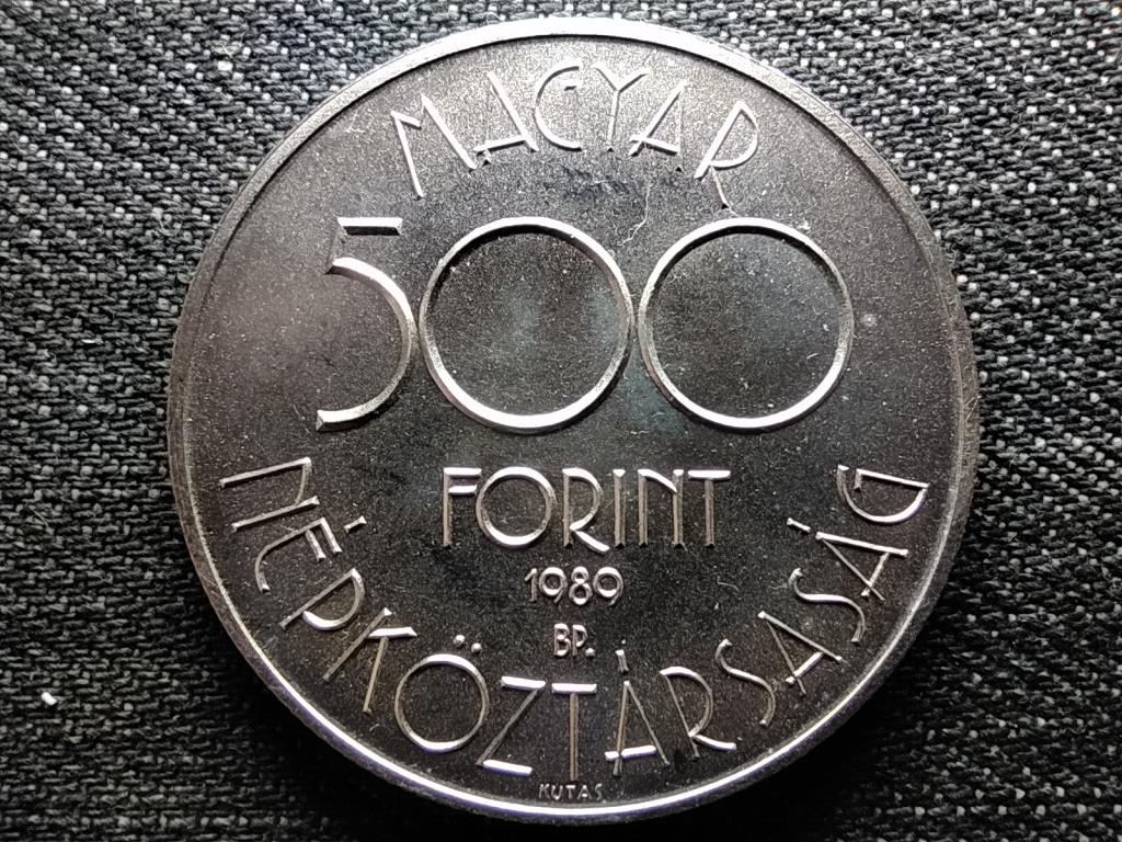 1990-es Labdarúgó VB - Olaszország .900 ezüst 500 Forint 1989 BP BU