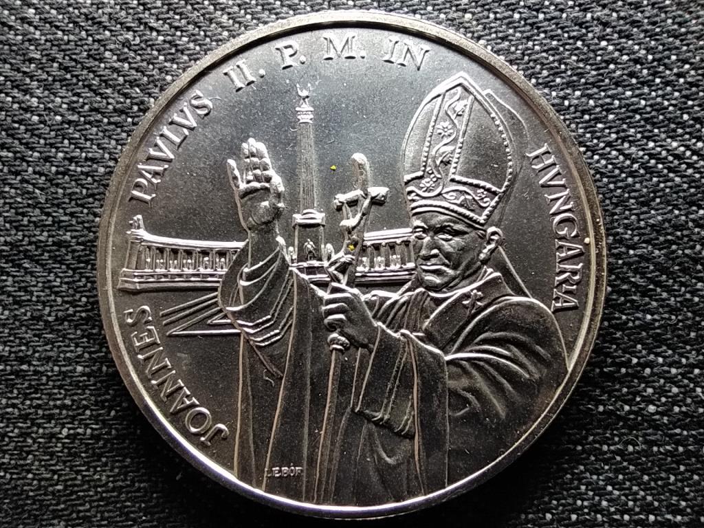 II. János Pál pápa magyaroroszági látogatása .900 ezüst 500 Forint 1991 BP BU