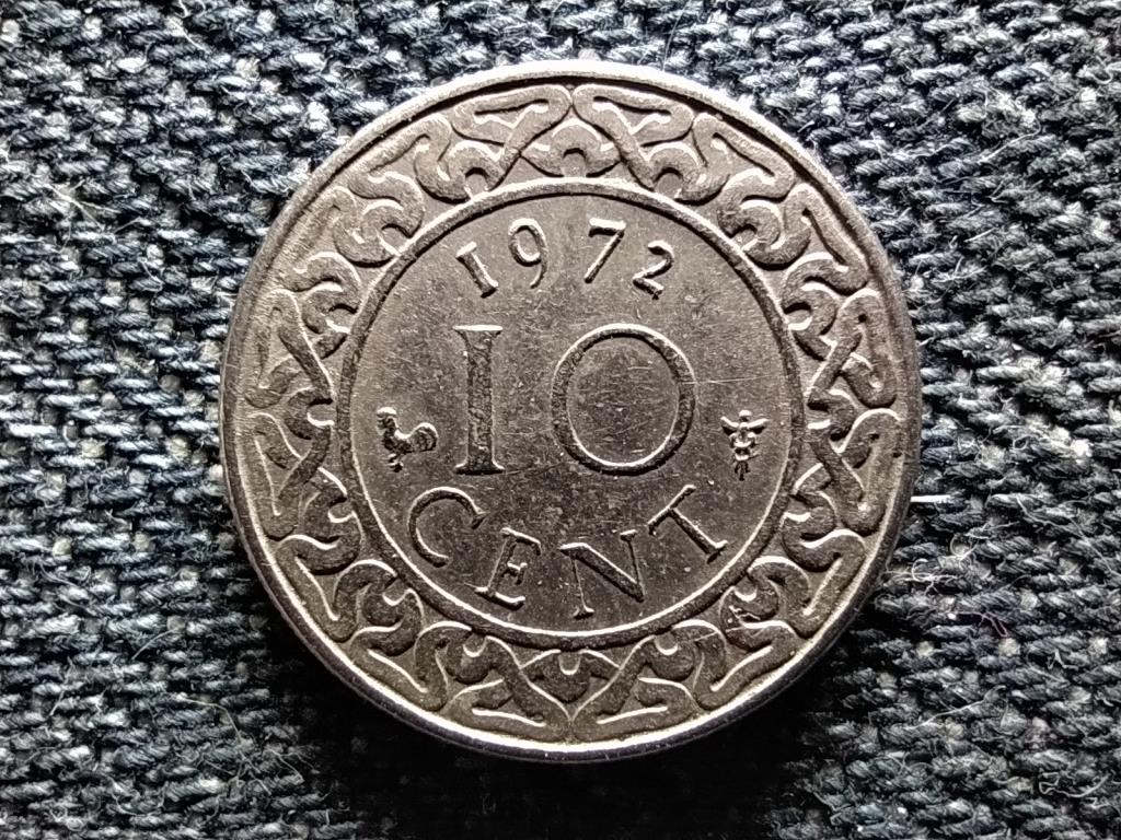 Suriname I. Julianna (1948-1975) 10 cent 1972