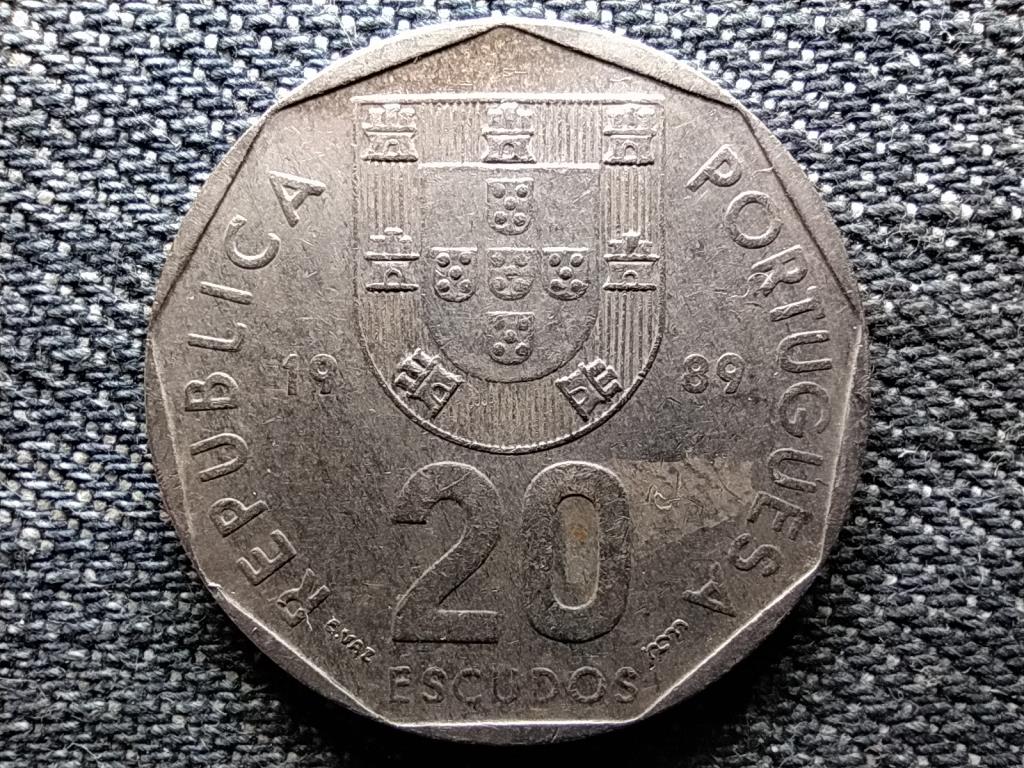 Portugália Harmadik Köztársaság (1974- ) 20 Escudo 1989