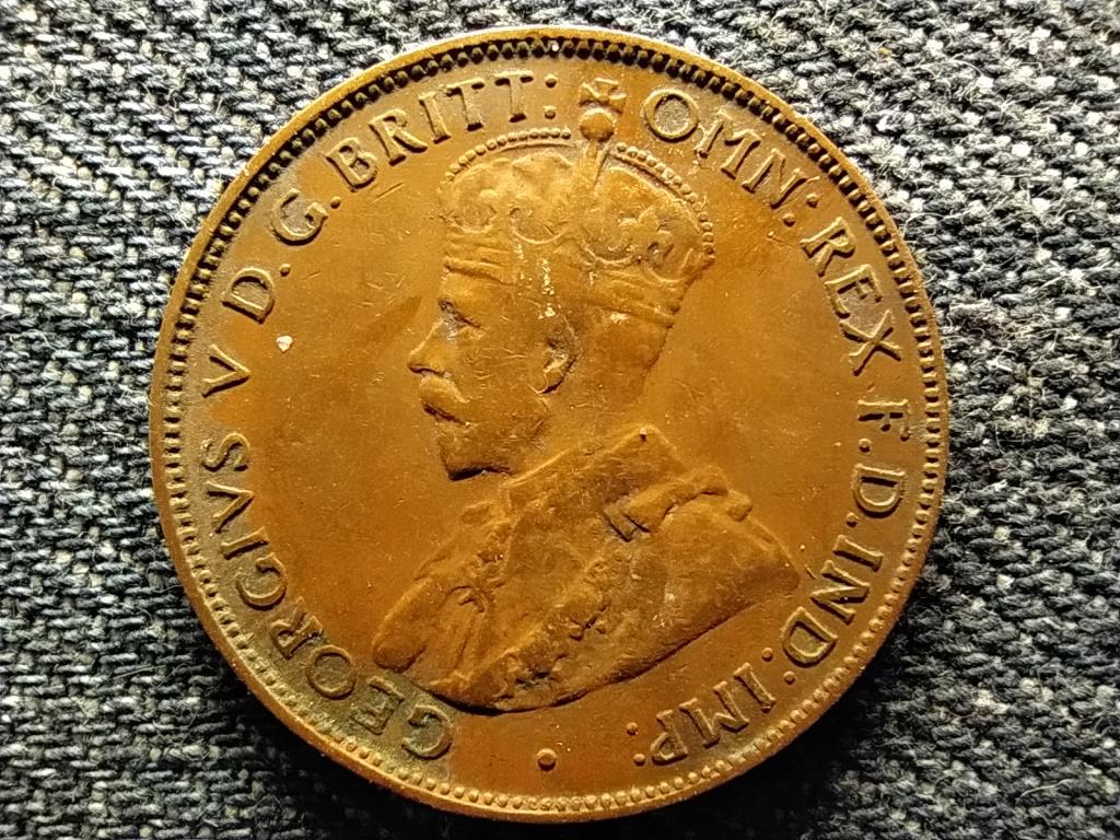 Ausztrália V. György 1/2 Penny 1933