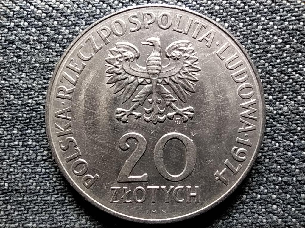 Lengyelország 25 éves a KGST 20 Zloty 1974 MW