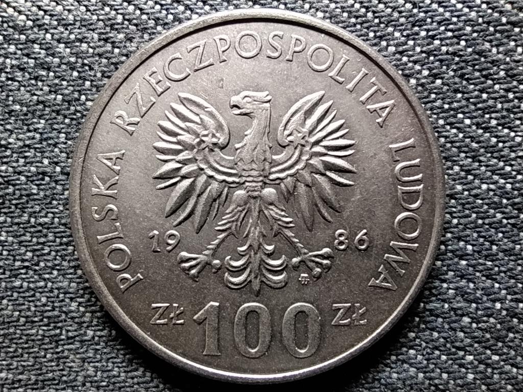 Lengyelország I. Ulászló lengyel király (1320-1333) 100 Zloty 1986 MW
