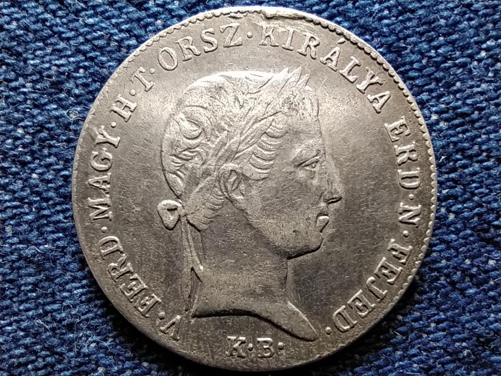 Szabadságharc .500 ezüst 10 Krajcár 1848 KB