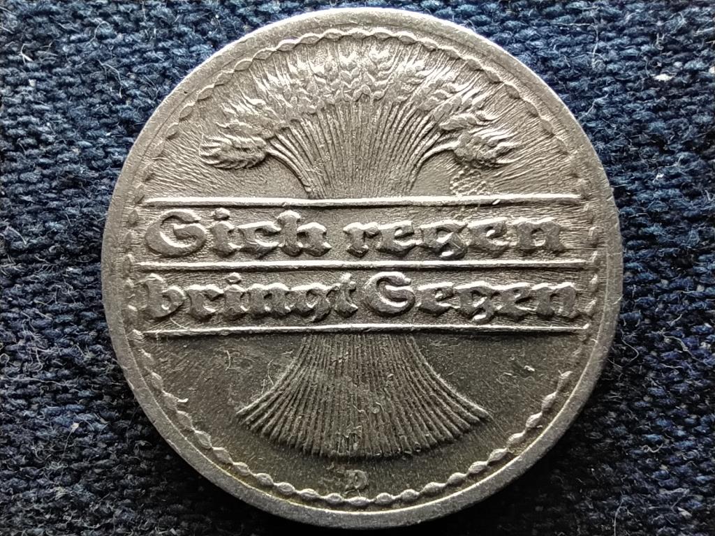 Németország Weimari Köztársaság (1919-1933) 50 Pfennig 1920 D