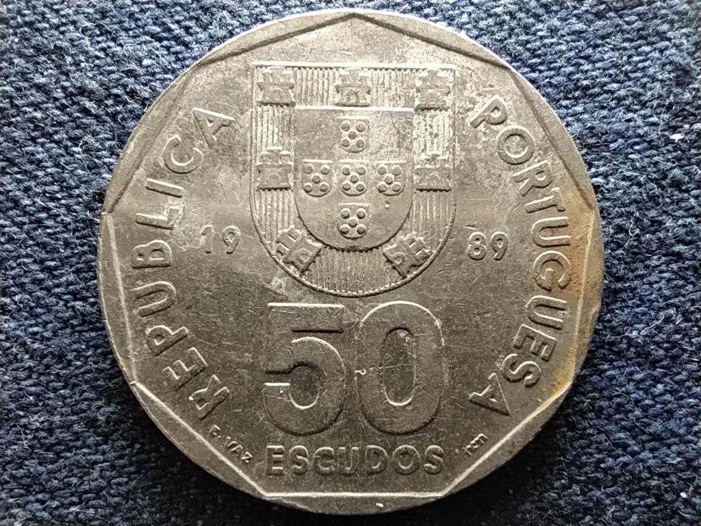 Portugália Harmadik Köztársaság (1974- ) 50 Escudo 1989