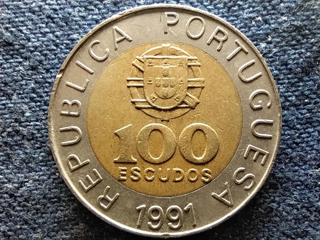 Portugália Harmadik Köztársaság (1974- ) 100 Escudo 1991